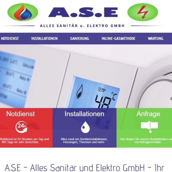 A.S.E Alles Sanitär und Elektro