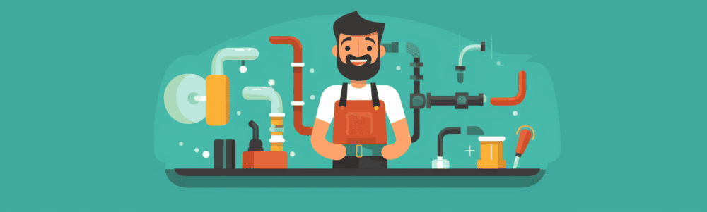 JaeNerd_an_illustration_of_a_plumber_flat_design_simple_bd1cd30a-775f-41f2-b8a8-6081d5a0bfff